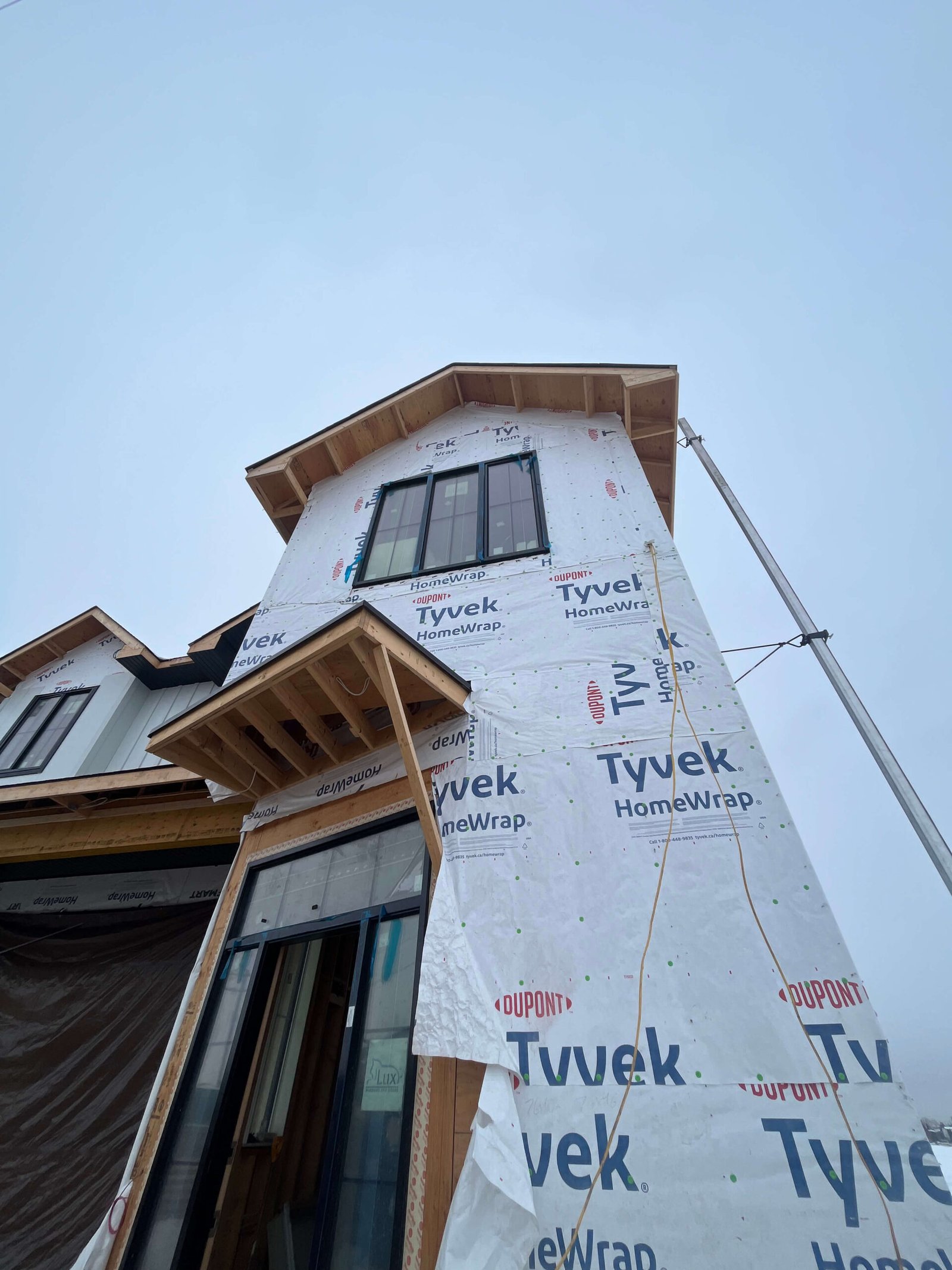 Green siding installation completed by the Watson Exteriors crew