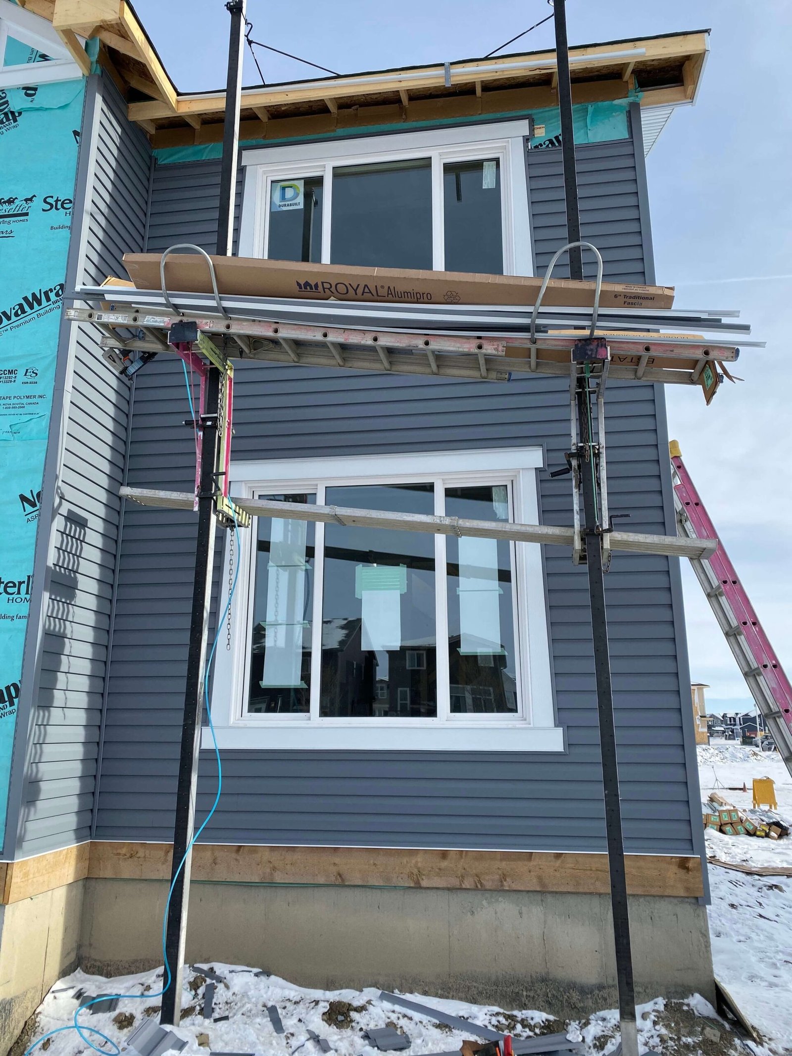 Window installation and trim by Watson Exteriors